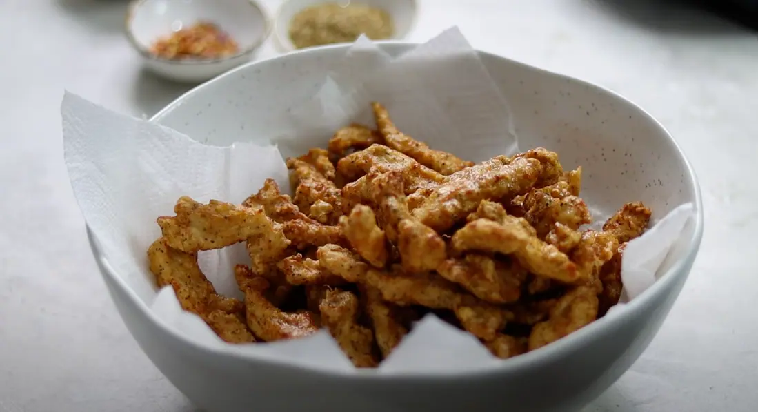 marinated chicken  strips deep fried for chicken 555